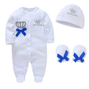 Newborn Baby  Romper Royal Crown