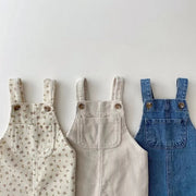 Denim Bear Jumpsuit Sleeveless