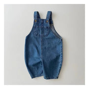 Denim Bear Jumpsuit Sleeveless