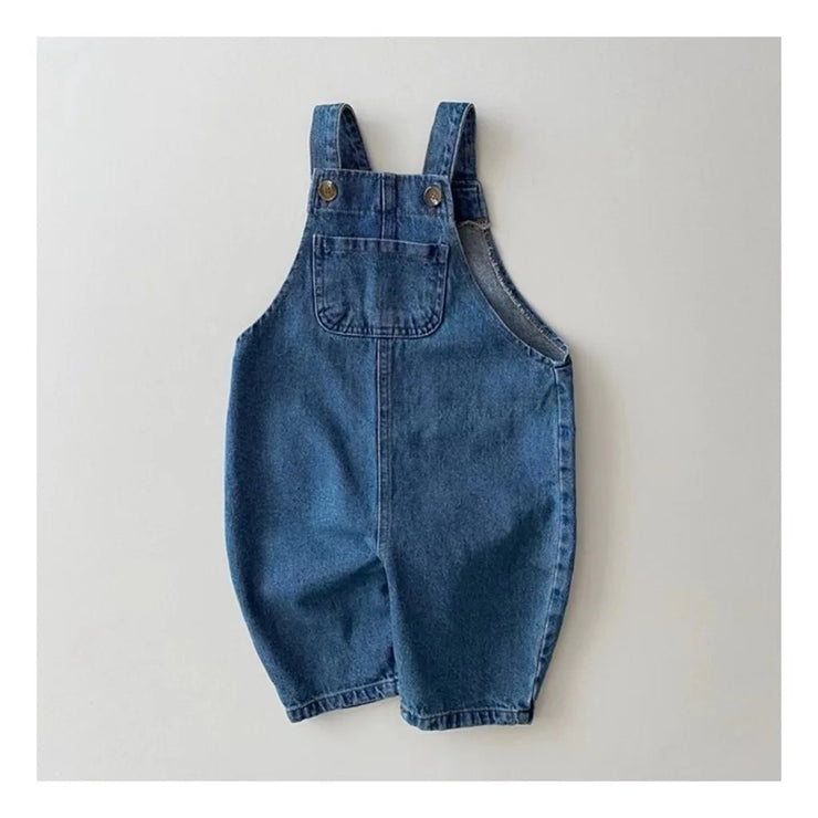 Denim Bear Jumpsuit Sleeveless